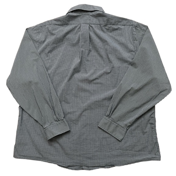 Brooks Brothers Shirt Mens 2XL Regent Fit Long Sleeve Stretch Gingham Check Blue - Picture 2 of 6